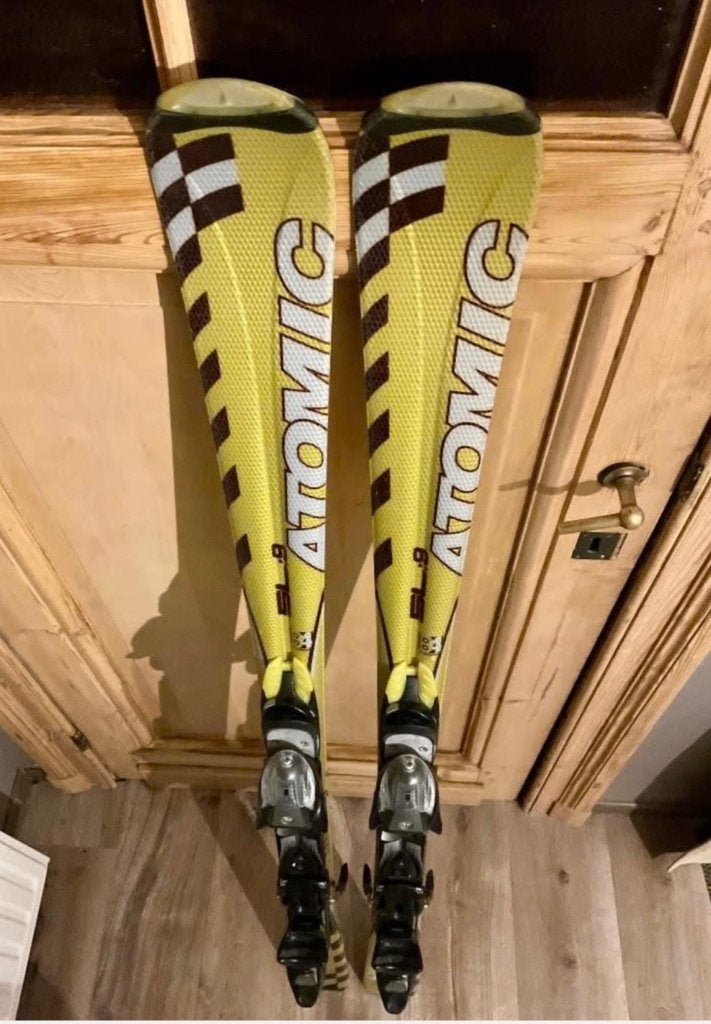Atomic ski BETA race SL 9.12   - 1m50 - koopje, Sport en Fitness, Ophalen, 140 tot 160 cm, Gebruikt, Carve