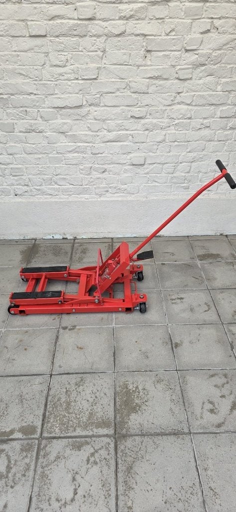 Hydraulische motor mover /krik 680 kg rood, Motoren, Accessoires | Overige, Ophalen, Gebruikt
