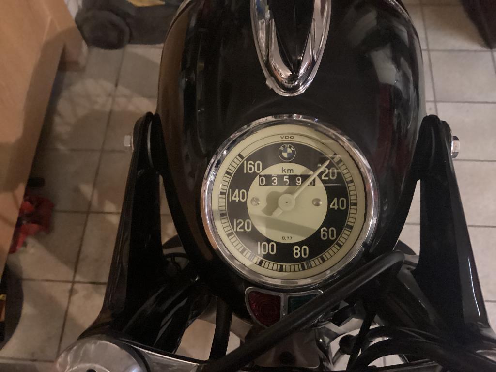 VDO kilometerteller, deksel BMW R50 - R69S, Enlèvement ou Envoi, Utilisé