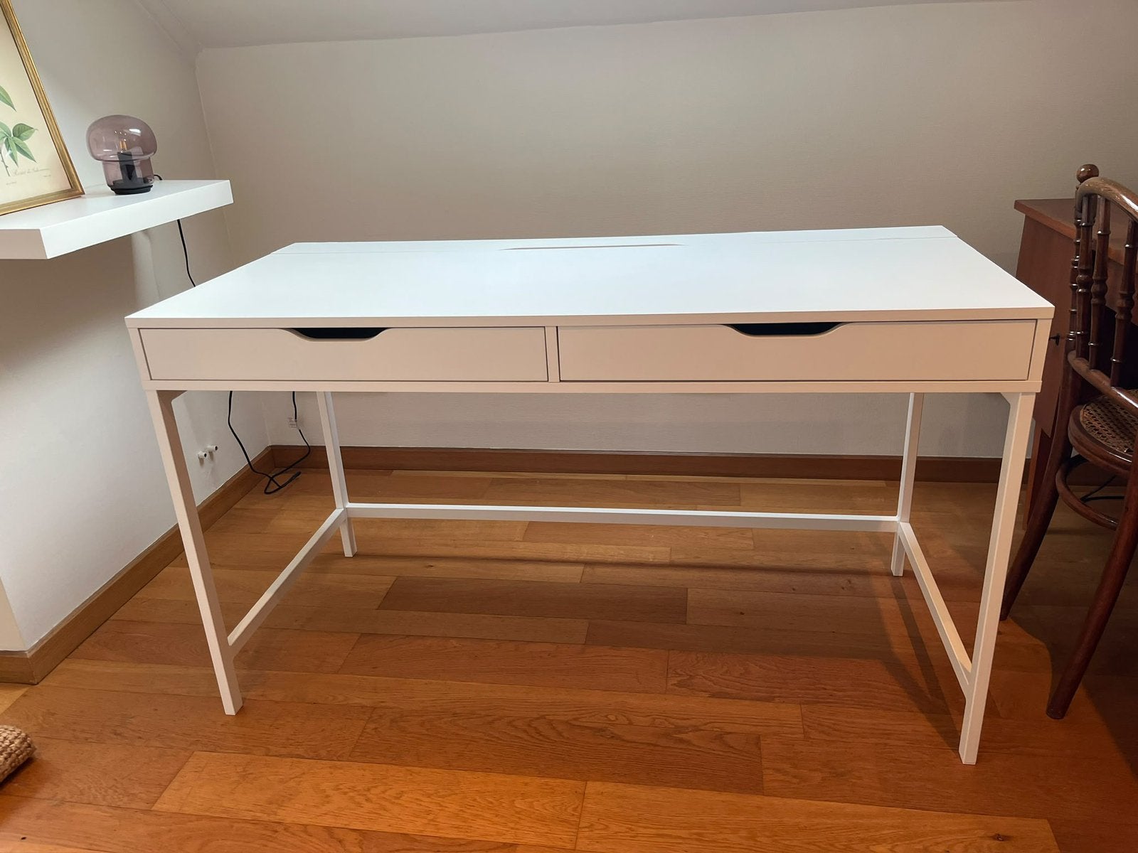 Alex-bureau wit Ikea, Huis en Inrichting, Ophalen, Gebruikt, IKEA, Wit