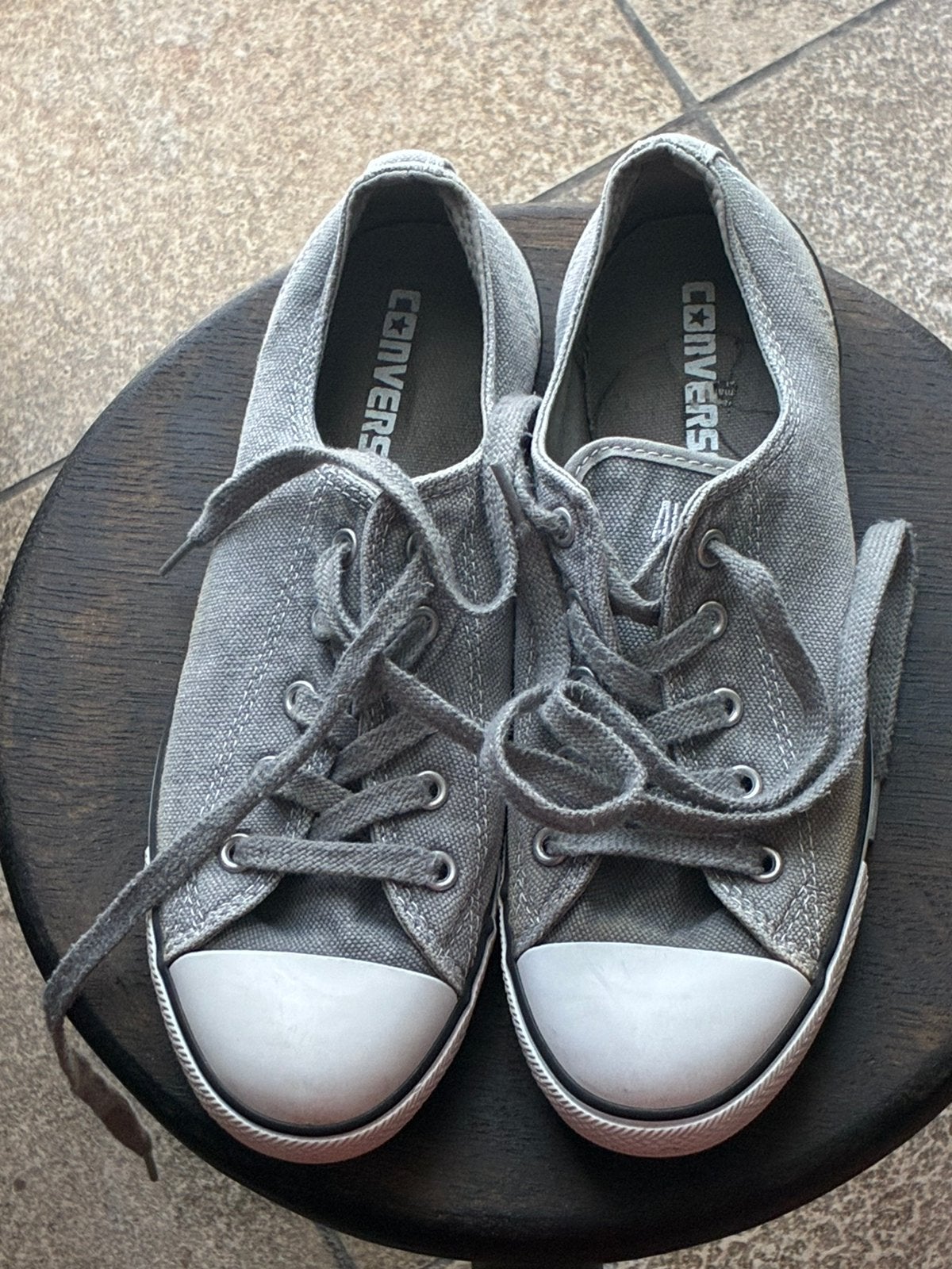 converse sneakers maat 39, Verzenden, Zo goed als nieuw, Grijs, Sneakers