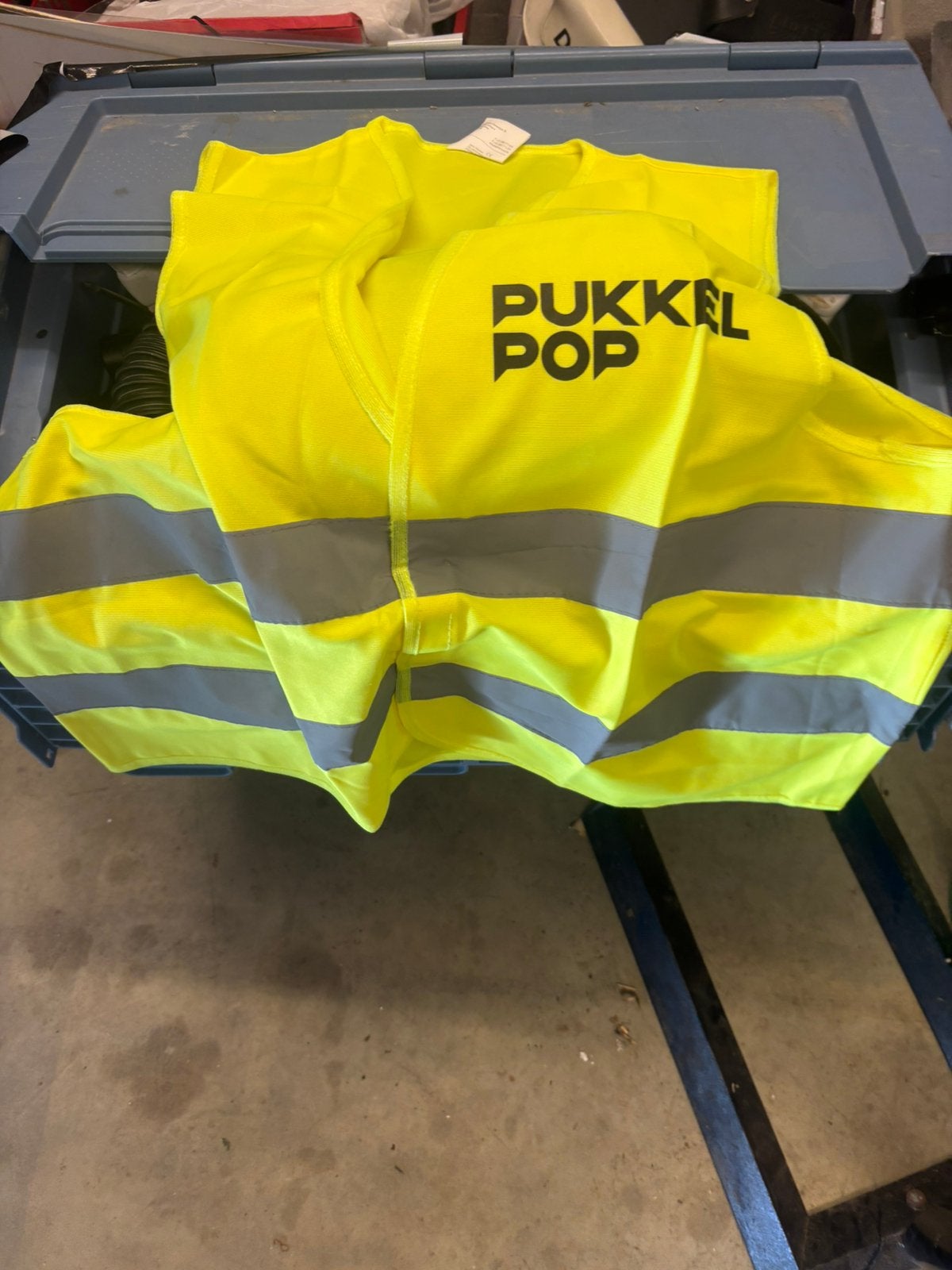 Pukkelpop 6 vestjes, Ophalen of Verzenden, Zo goed als nieuw