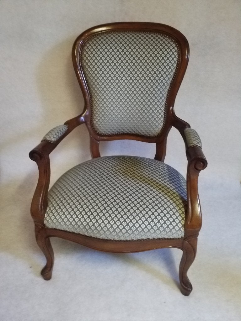2 louis xv paltrona bassa  zetels met hoge rug, Ophalen