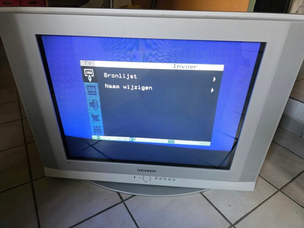 Samsung televisie 29 inch CRT– Werkend, Ophalen, Gebruikt, Samsung