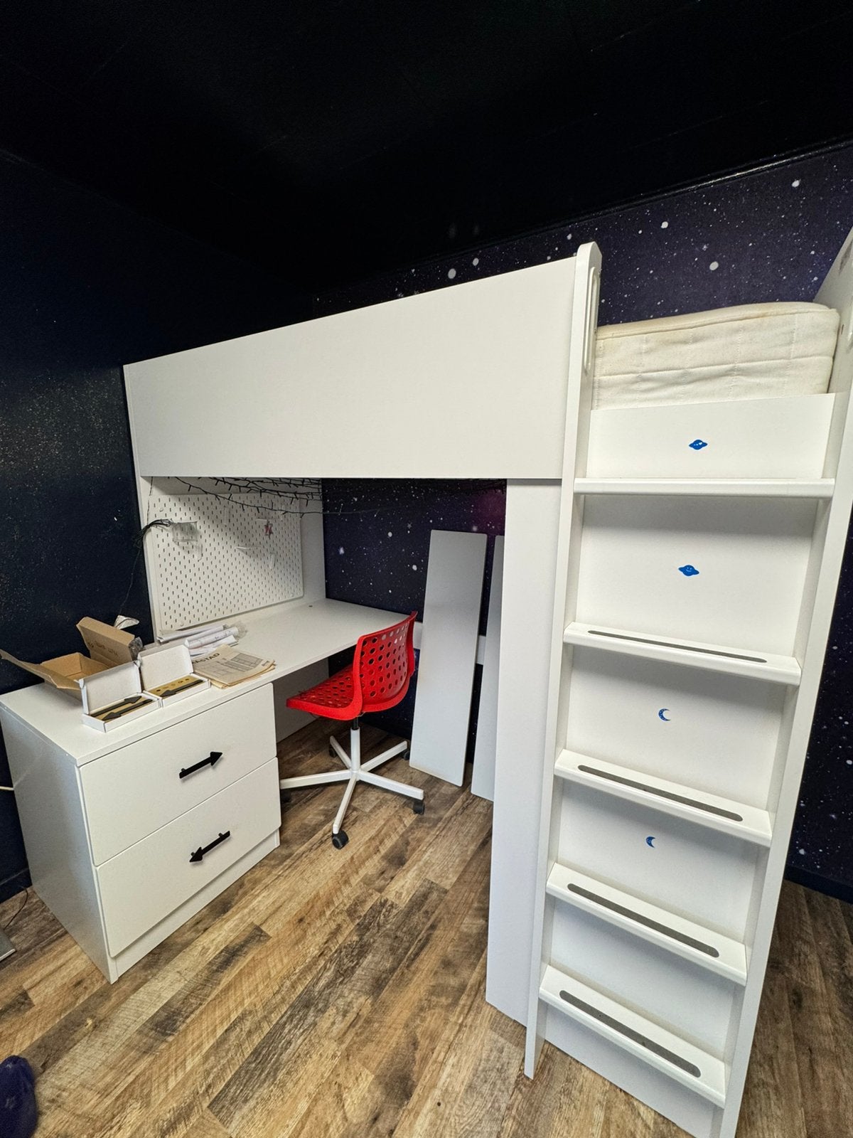 Hoogslaper Ikea, Kinderen en Baby's, Ophalen, Zo goed als nieuw, Hoogslaper