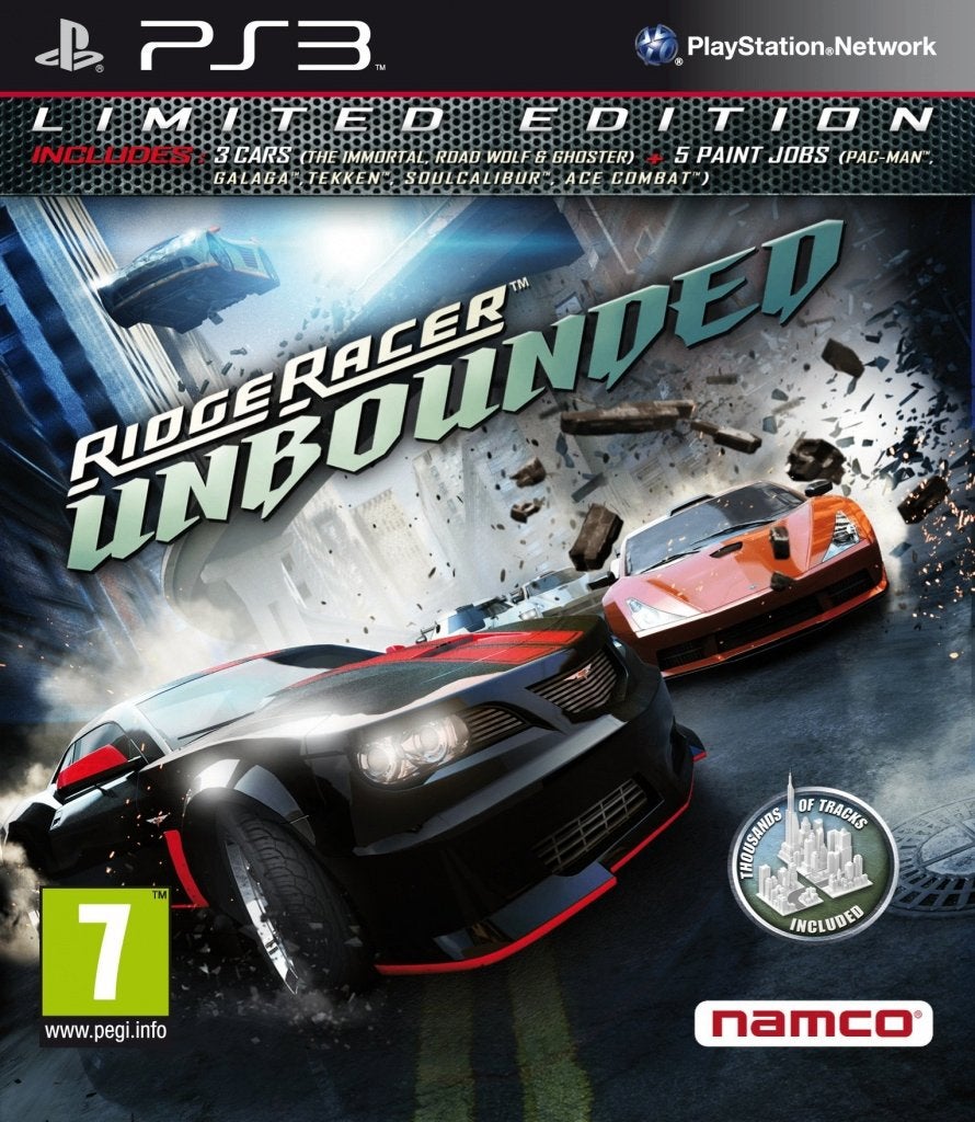 Ridge Racer Unbounded Limited Edition, Consoles de jeu & Jeux vidéo, Jeux | Sony PlayStation 3, Enlèvement ou Envoi, 1 joueur