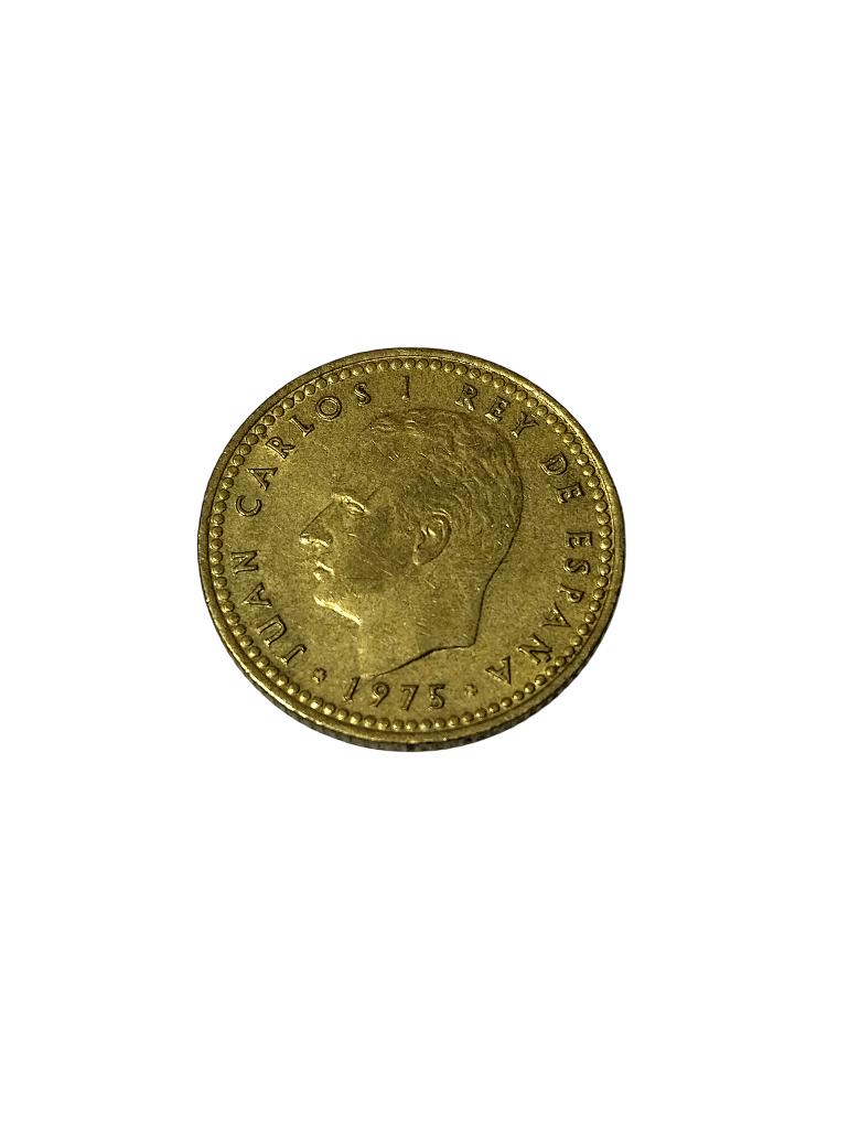 Een Peseta Juan Carlos I Rey de Espana 1975, Ophalen, Overige landen, Losse munt