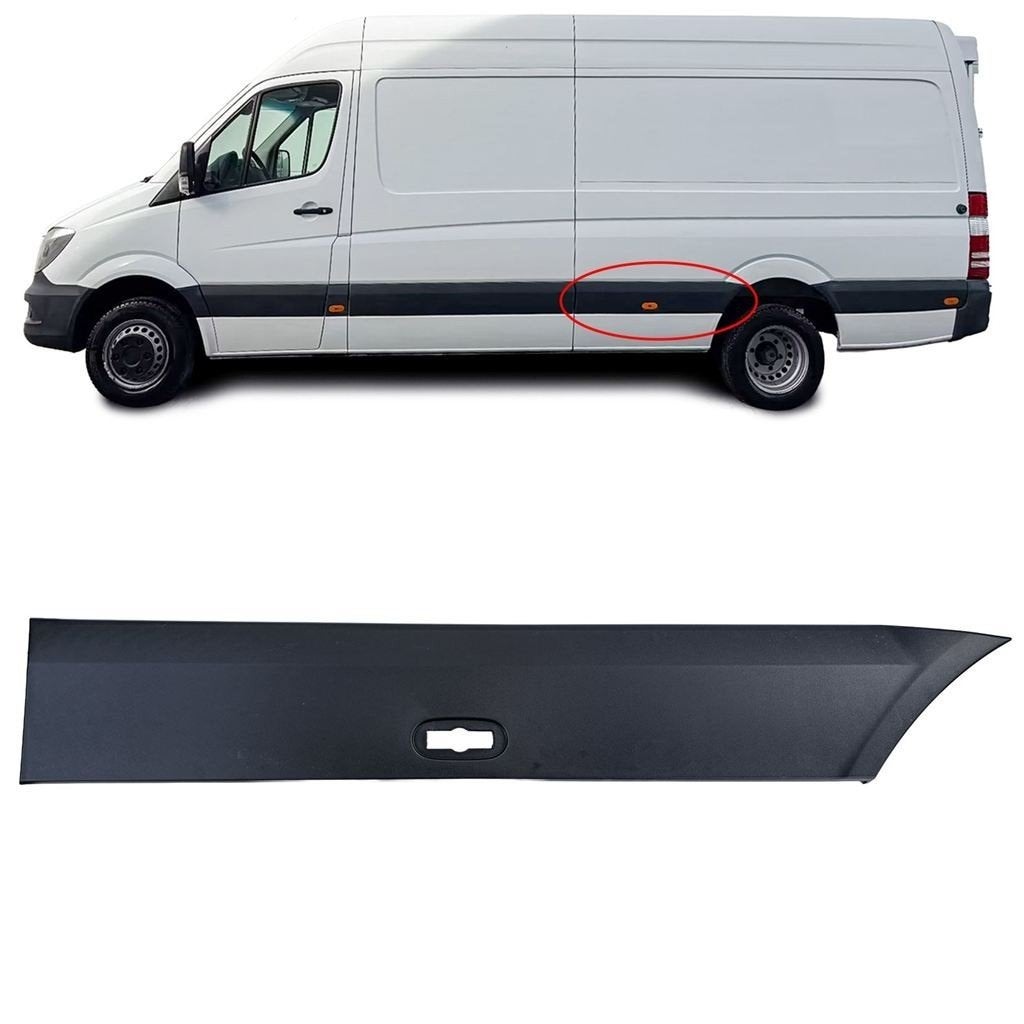 Sierlijst Links Mercedes Sprinter W906 OEM Kwaliteit L3 LWB, Autos : Divers, Envoi