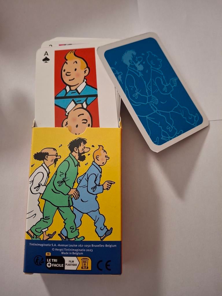 cartes Tintin, Verzamelen, Speelkaarten, Jokers en Kwartetten, Ophalen, Gebruikt, Speelkaart(en)