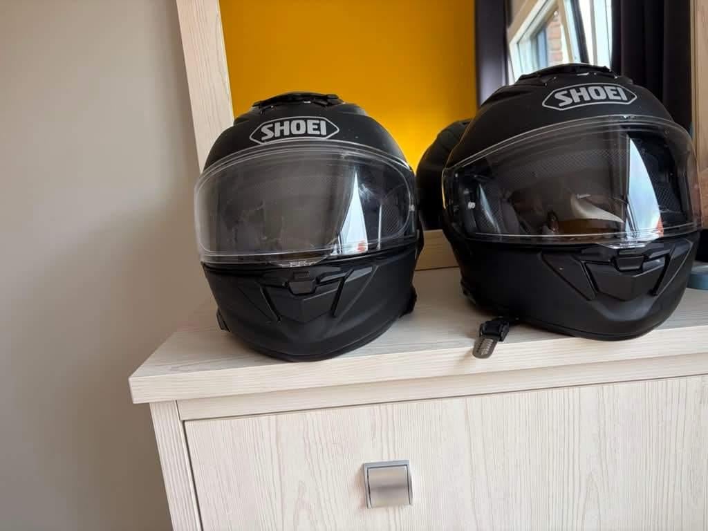 Shoei GT-Air motorhelmen met intercom, Motoren, Ophalen, Dames, Integraalhelm, S