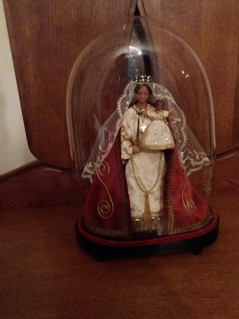 stolp, Glas, Ophalen, Zo goed als nieuw, 30 cm