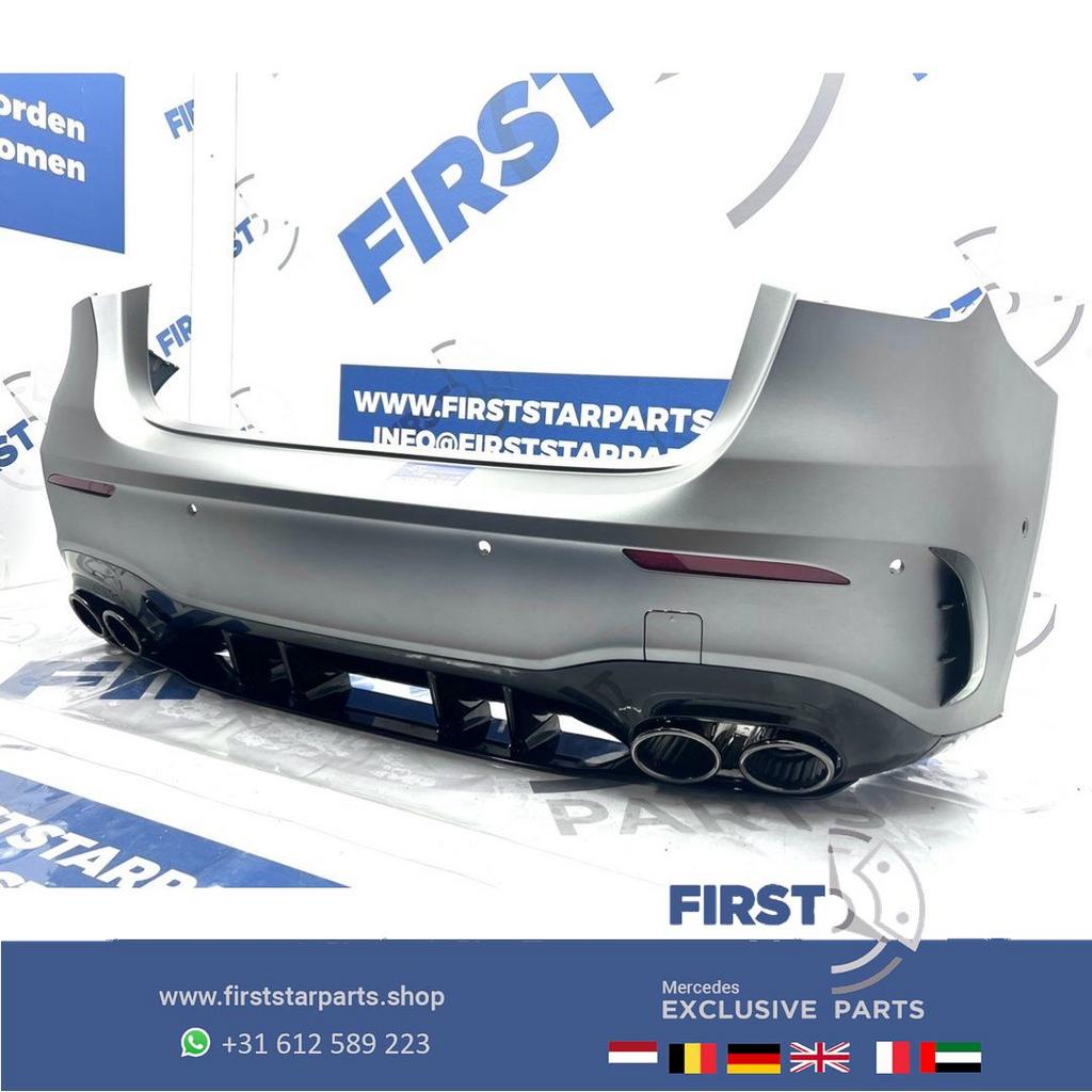 W177 A45 ACHTERBUMPER A KLASSE 2023 A45S AMG ZWART GRIJS WIT, Arrière, Utilisé, -, -