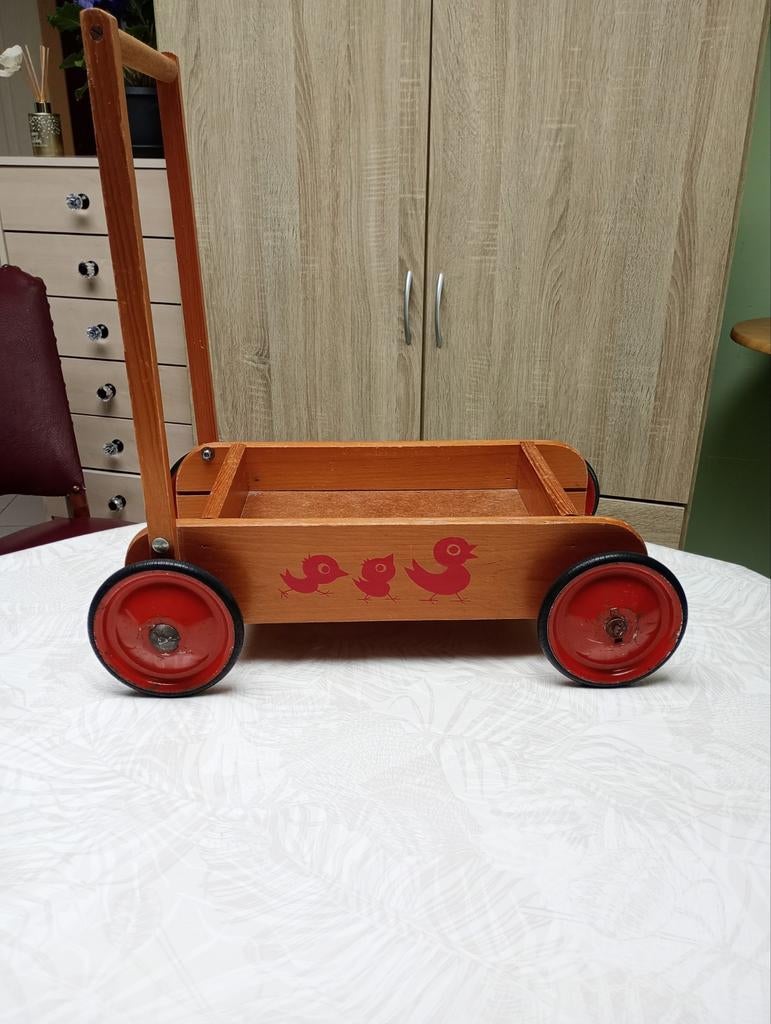 Chariot de marche voyage années 60/70, Ophalen
