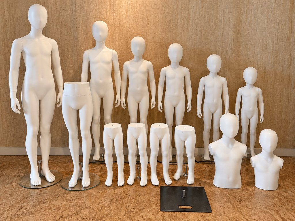 LOT KINDER PASPOPPEN & MANNEQUINS – 3 TOT 16 JAAR, Ophalen