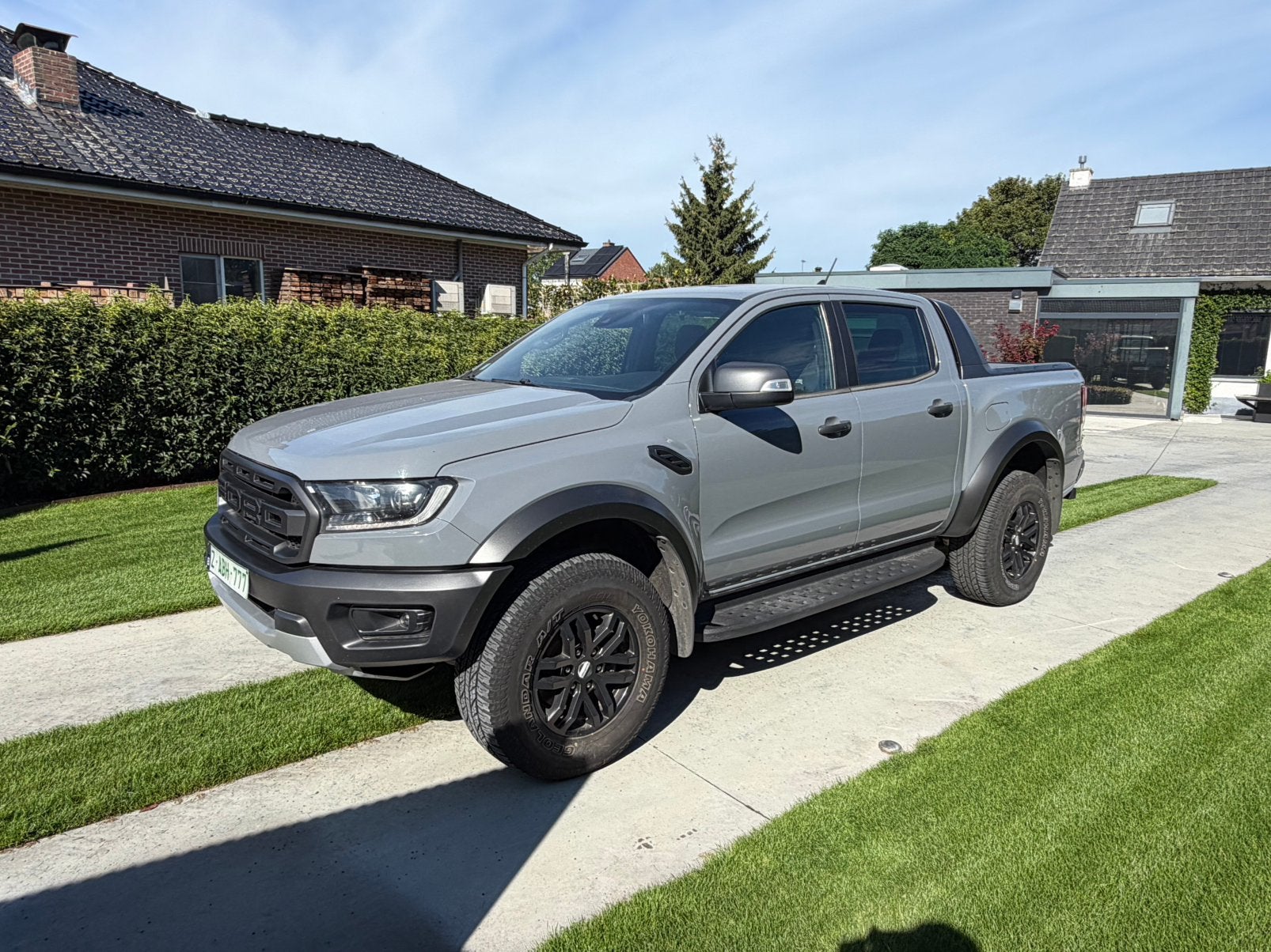 Ford Ranger Raptor 2.0D performance 2020 Nardo grey, Auto's, Automaat, Bedrijf, SUV of Terreinwagen, Zilver of Grijs