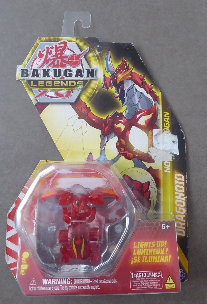 Neuf - Bakugan Legends Nova Dragonoid lumineux avec carte, Enlèvement ou Envoi, Neuf