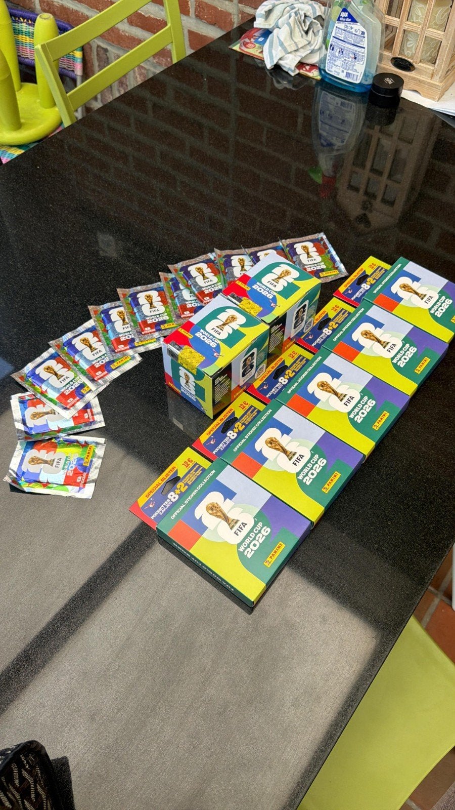 WK Panini 2026, Ophalen