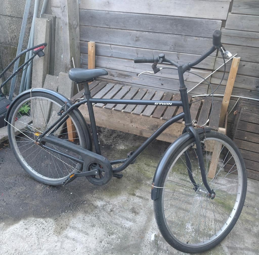 Btwin fiets, Ophalen
