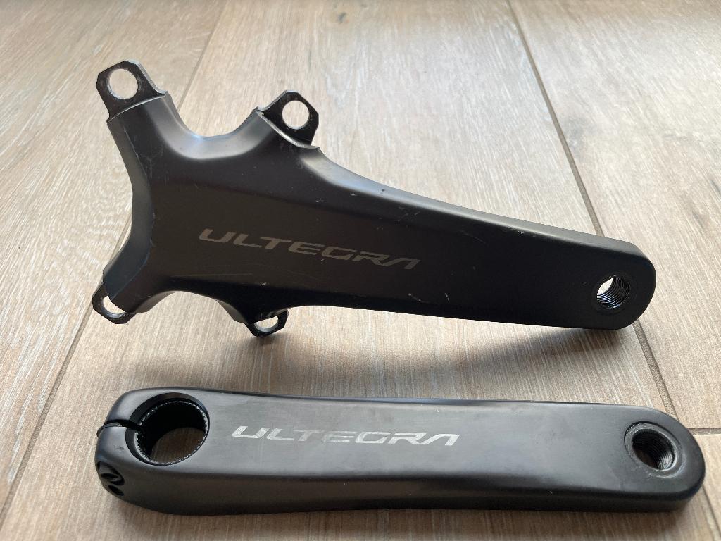 Crank Shimano Ultegra 170mm (links + rechts), Fietsen en Brommers, Ophalen, Gebruikt, Crankstel of Pedalen, Shimano Ultegra