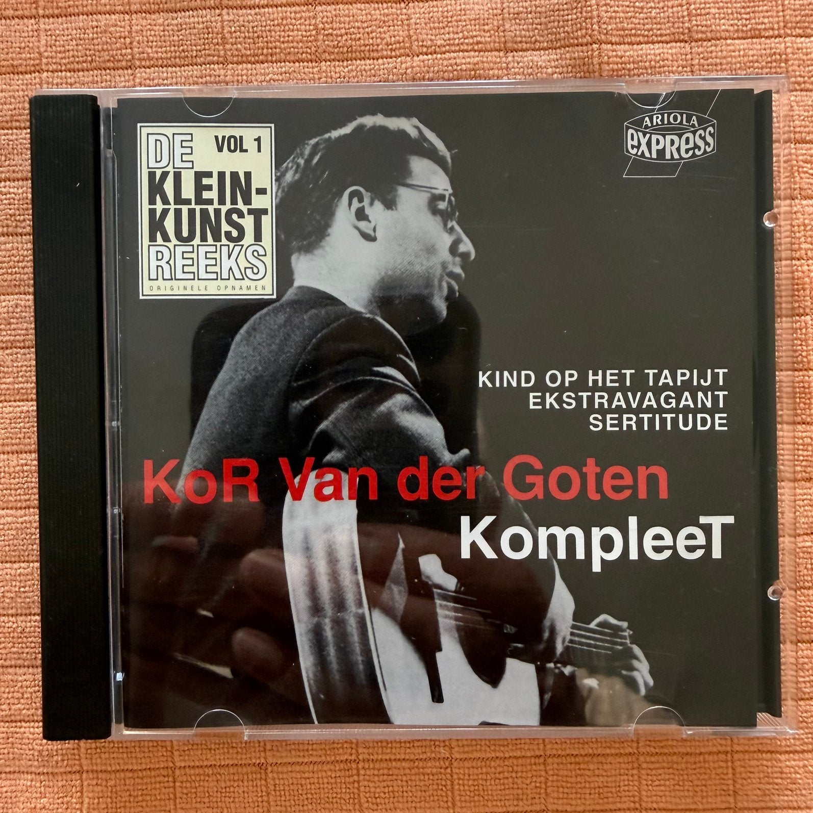 Cd kor van der goten (objet étrange), CD & DVD, CD | Néerlandophone, Comme neuf, Enlèvement