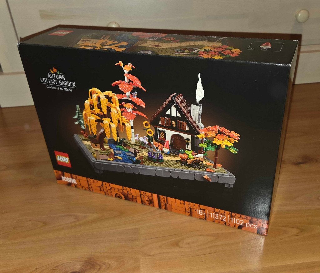LEGO Icones #11372 Jardin d'automne avec chalet, Neuf, Enlèvement ou Envoi, Lego, Ensemble complet