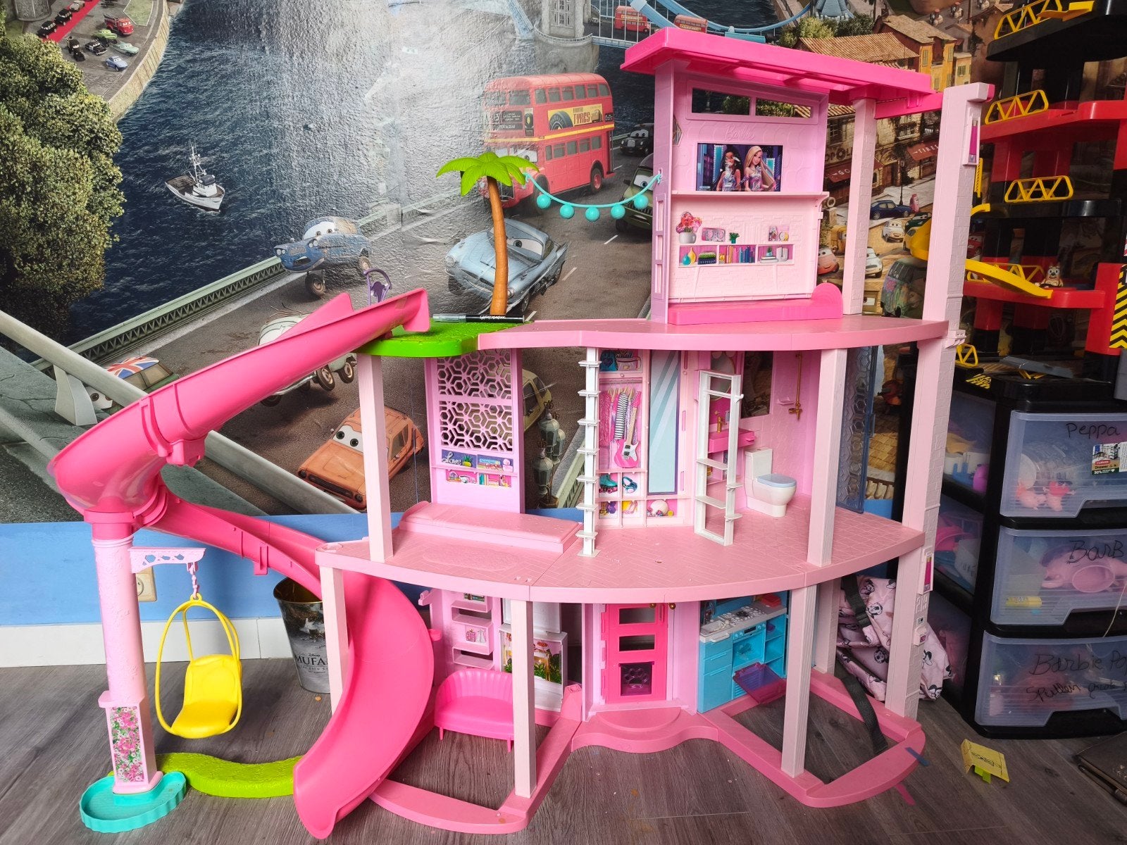barbie huis, Kinderen en Baby's, Ophalen, Gebruikt