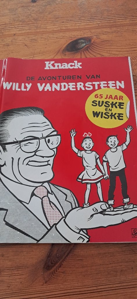 Suske en Wiske 65 jaar  - Knack, Ophalen, Suske en Wiske, Zo goed als nieuw, Boek of Spel
