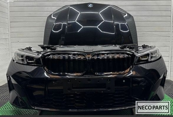 BMW 3 G20 G21 VOORBUMPER KOPLAMP ORIGINEEL ALLES LEVERBAAR!!, Gebruikt, -, Voor, -