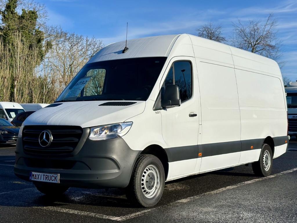 Mercedes Sprinter 317 L3H2-27.900€-Leasing 1.045€/M-REF 6732, Auto's, Stof, Euro 6, Wit, Mercedes-Benz