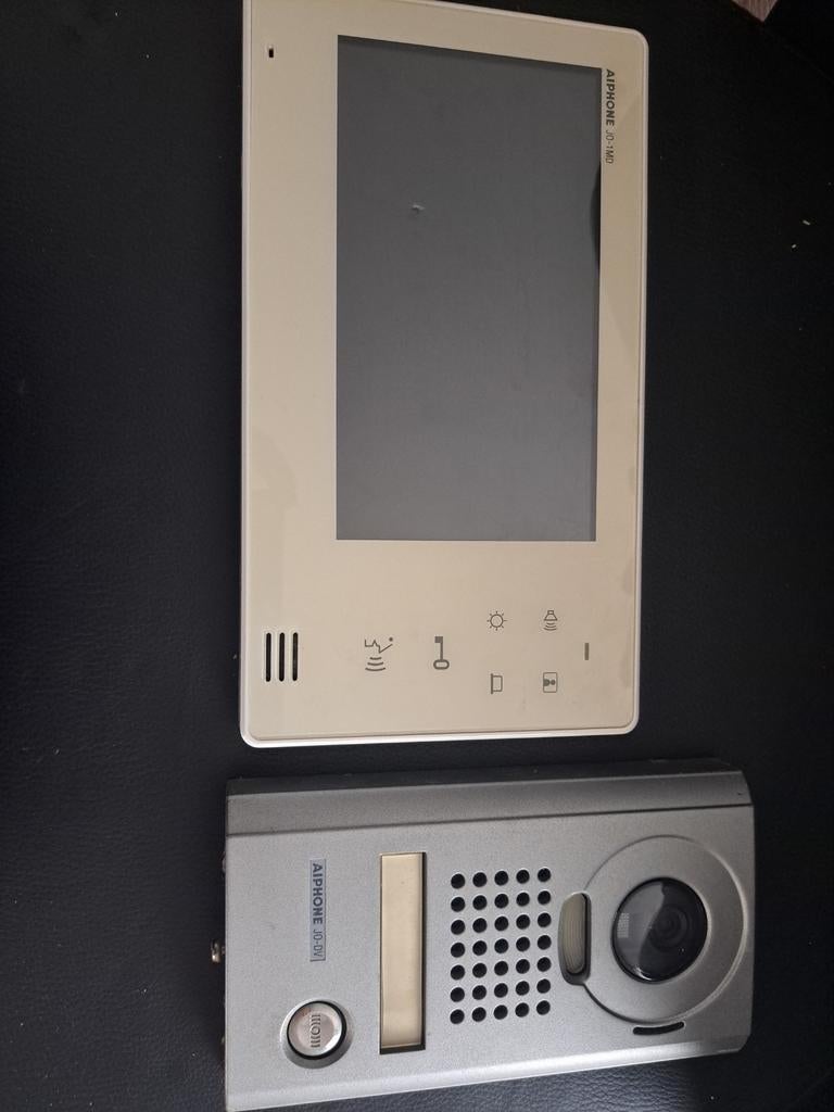 AIPHONE JO DV binnenpost en deurbel bedraad, Maison & Meubles, Sonnettes, Comme neuf, Filaire, Enlèvement ou Envoi