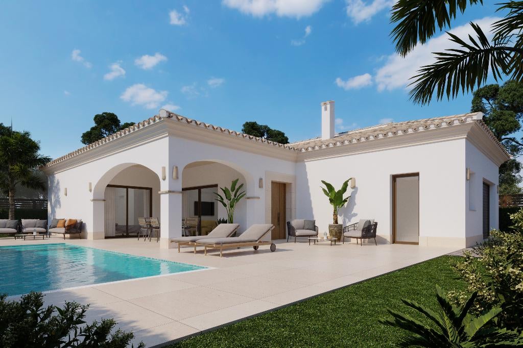 Nieuwbouw villa's in Spaanse stijl, vrijstaand, Immo, Woonhuis, San Pedro del Pinatar, Murcia, Spanje, Overige