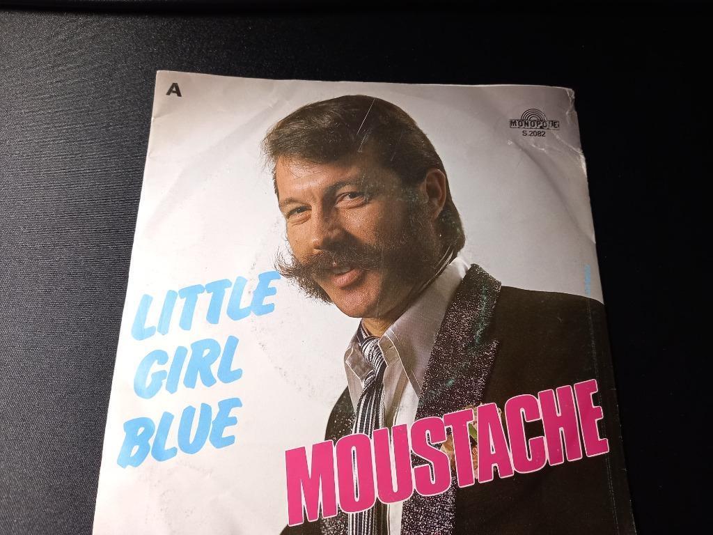 moustache ‎- little girl blue ' 7 = Mint, 7 inch, Single, Ophalen of Verzenden, Zo goed als nieuw