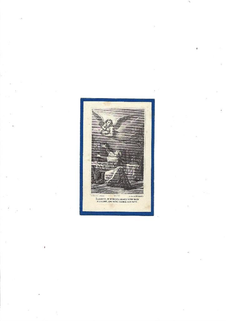 Souvenir de décès, Ophalen of Verzenden