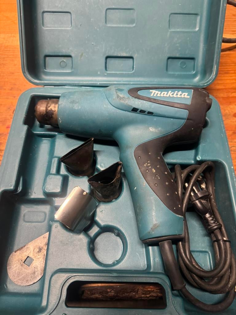 Makita hetelucht pistool te huur, Enlèvement, Comme neuf