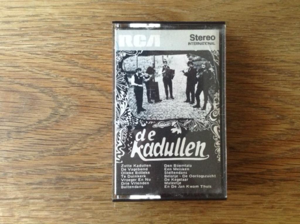 muziekcassette de kadullen, Cd's en Dvd's, Ophalen of Verzenden, Nederlandstalig, 1 bandje, Origineel