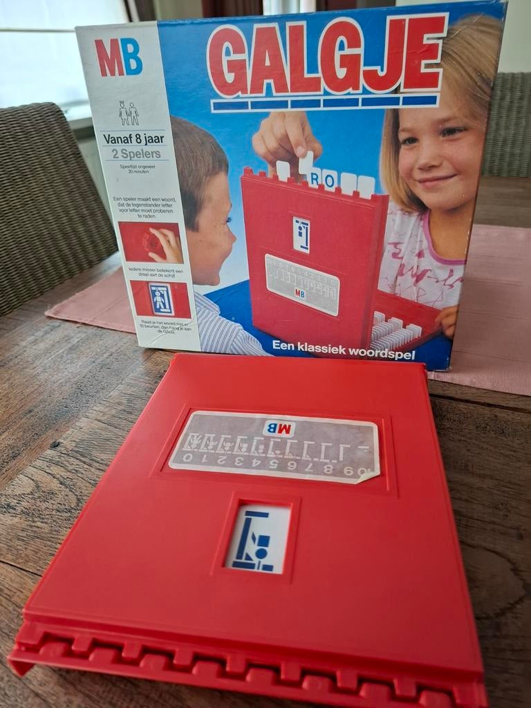 Galgje  uit 1988, Een of twee spelers, Ophalen of Verzenden, Gebruikt, MB SPELLEN