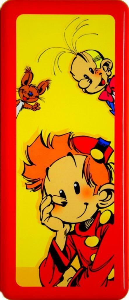 Boîte 400 Gr Spirou et Spip et Fantasio 2012, Enlèvement, Comme neuf, Biscuits, Autres marques