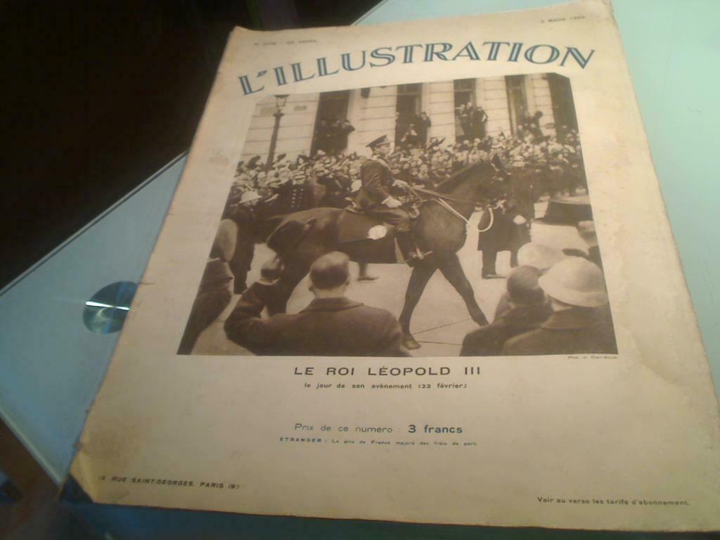 "De illustratie" van 3 maart 1934, Ophalen of Verzenden, Tijdschrift