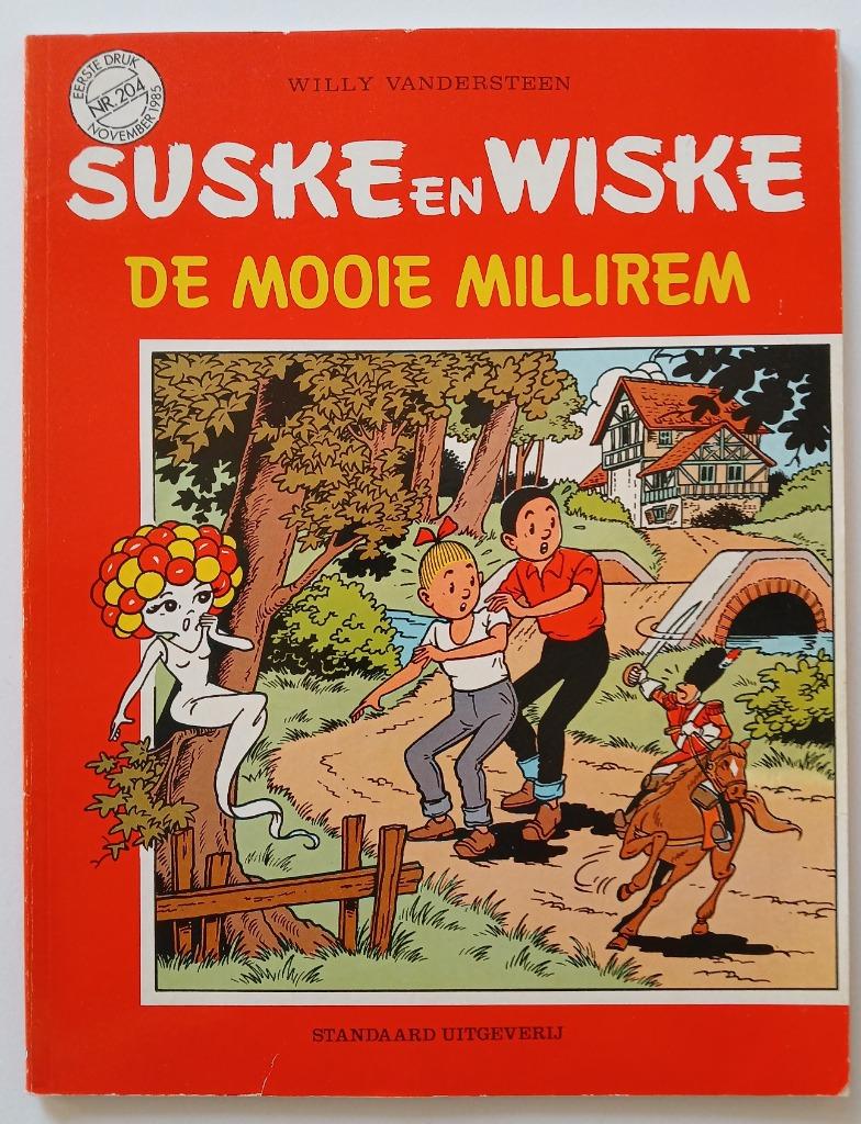 Suske en Wiske -De mooie millirem -1ste druk, Ophalen of Verzenden, Suske en Wiske, Gebruikt