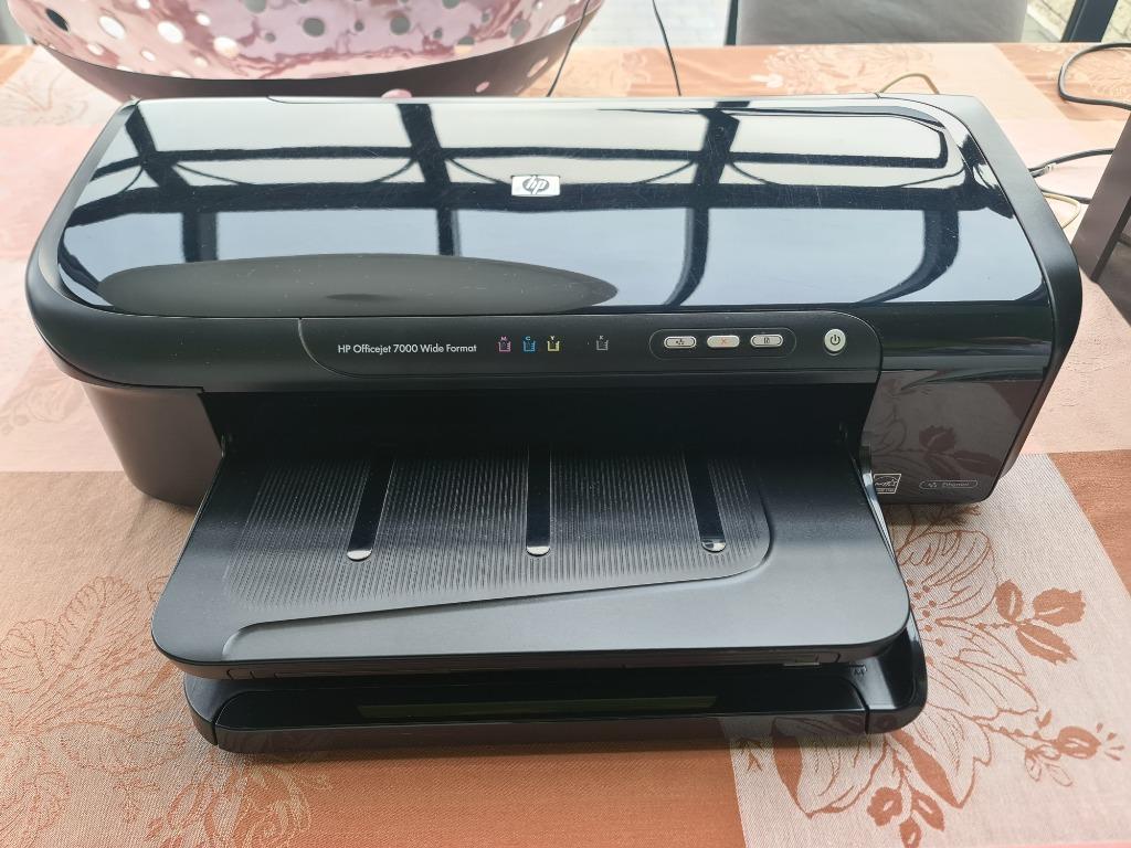Imprimante HP Officejet 7000 Wide Format, Hp, Impression noir et blanc, Wi-Fi intégré, Enlèvement