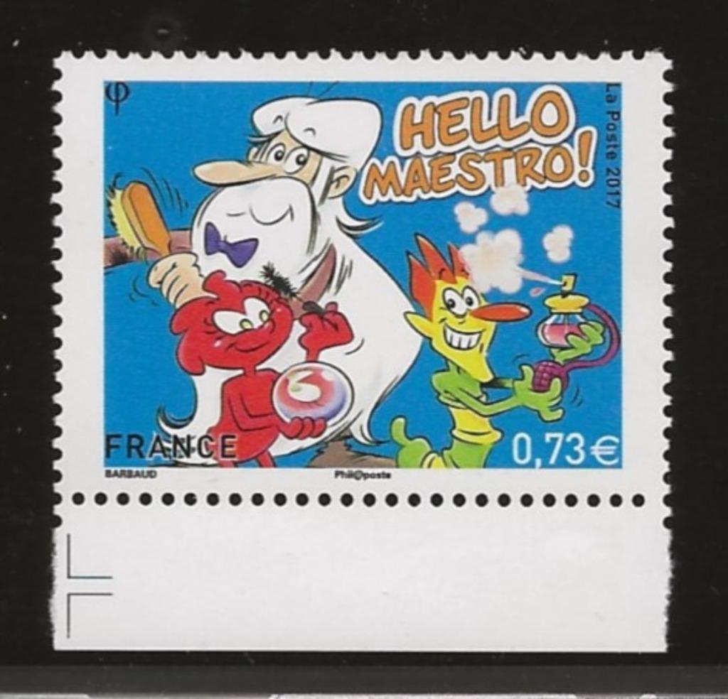 Comics :  Hello Maestro - zegel postfris, Ophalen of Verzenden, Postfris, Overige thema's