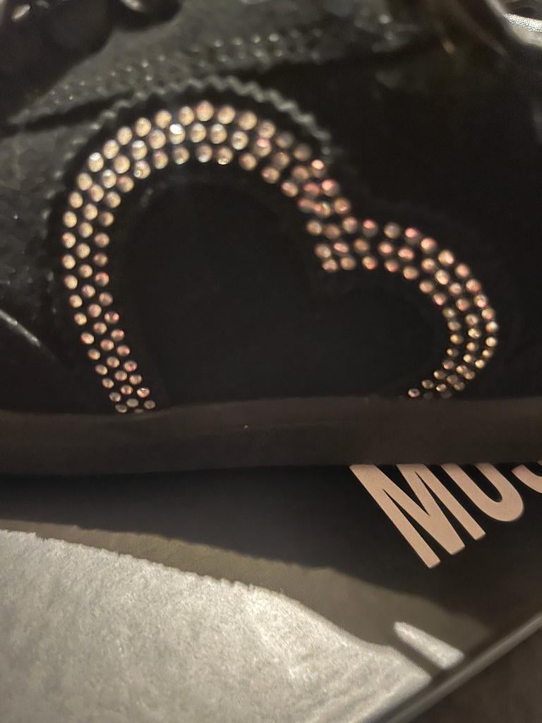 mooie sneakers Love Moschino strassen 39, Zwart, Nieuw, Ophalen of Verzenden, Love moschino