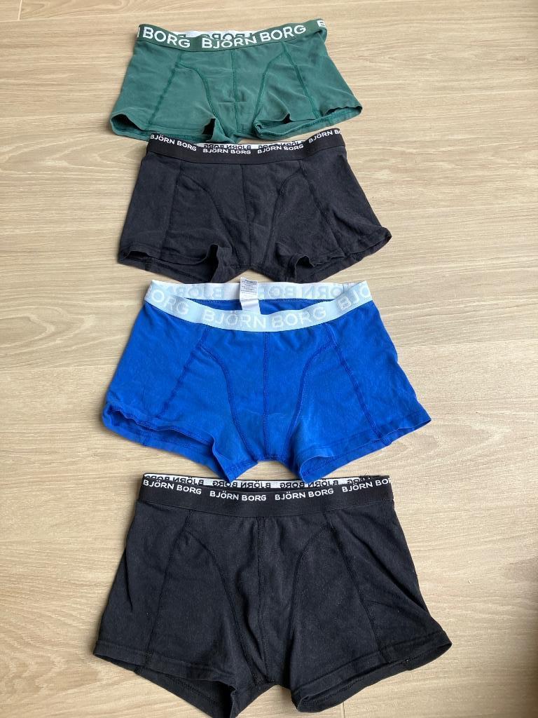 4 onderbroeken Björn Borg, maat 158-164, Garçon, Enlèvement ou Envoi, Bjorn borg, Vêtements de nuit ou Sous-vêtements