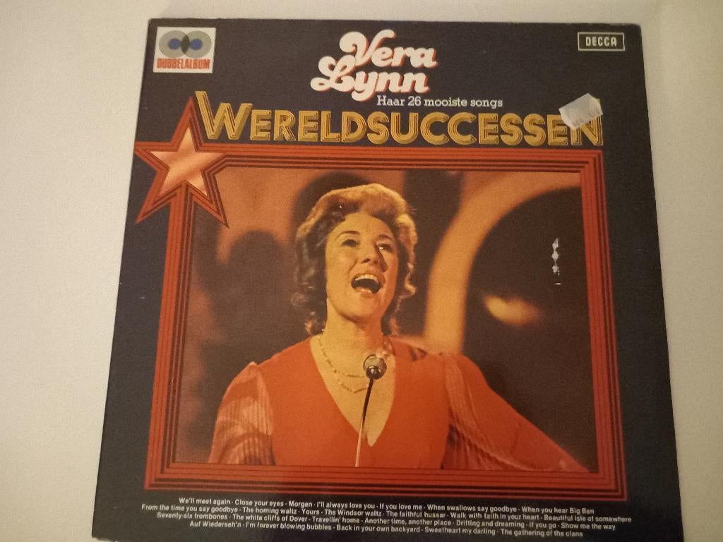 Vinyl 2LP Vera Lynn Hits Oorlog WOII Pop Jazz, Cd's en Dvd's, Ophalen of Verzenden, 12 inch, Jazz