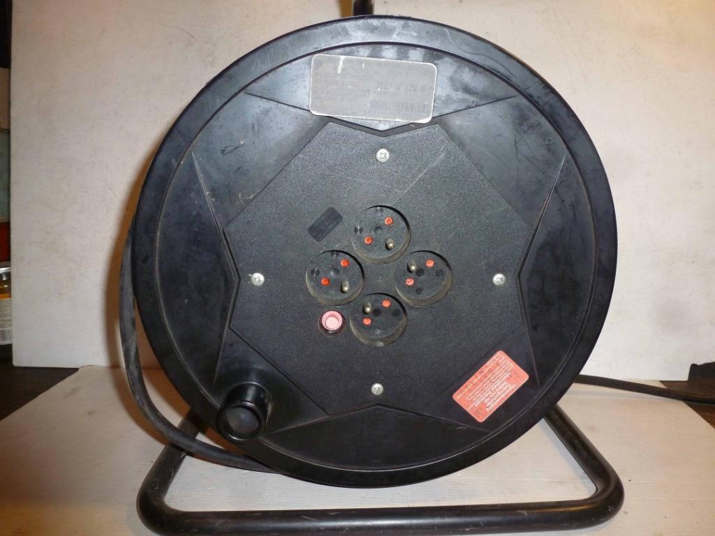 enrouleur - allonge électrique  KSR 3x2,5² - longueur 40 m, Enlèvement ou Envoi, Utilisé, Tondeuses à gazon électriques