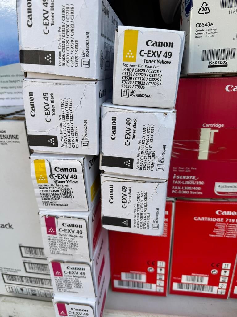 Verschillende inktpatronen, Ophalen, Nieuw, Cartridge, Hp