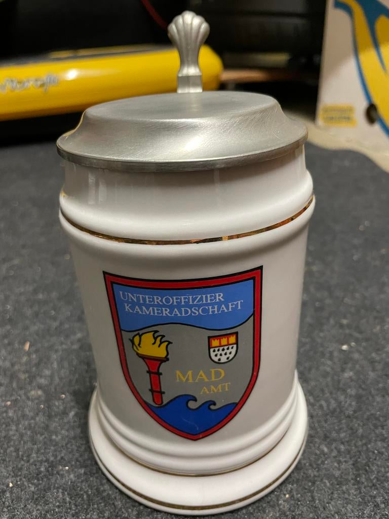 Bierkruik MAD - Militäre Abschirm Dienst, Ophalen of Verzenden