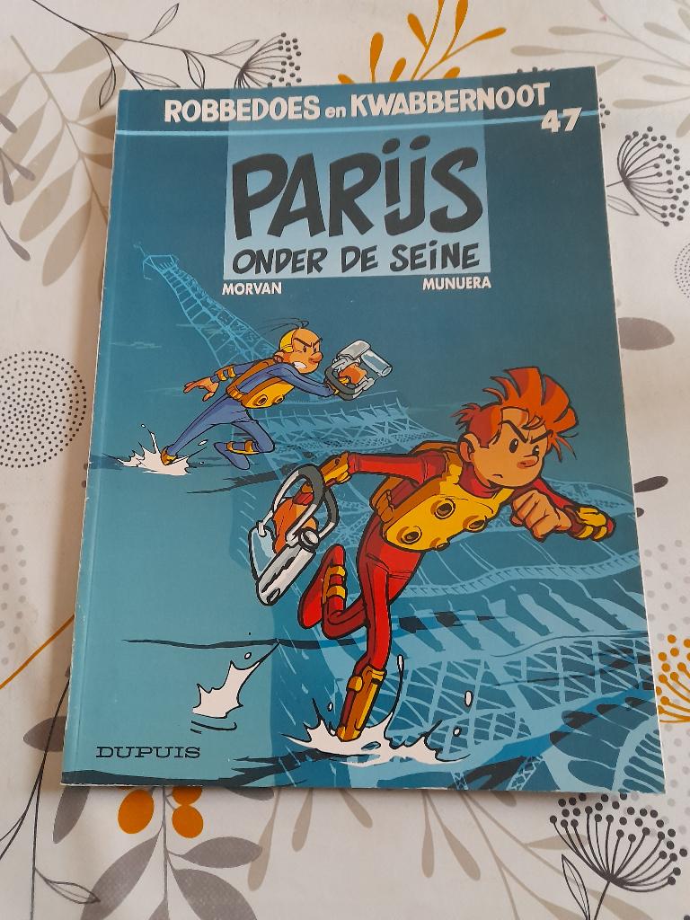 Robbedoes en Kwabbernoot nr 47 "Parijs onder de Seine ", Ophalen of Verzenden, Nieuw