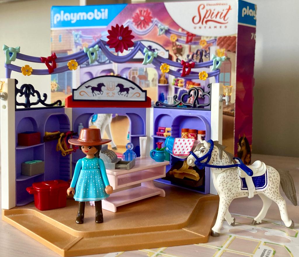 PLAYMOBIL spirit Miradero ruitersportwinkel, Enfants & Bébés, Jouets | Playmobil, Enlèvement ou Envoi, Comme neuf, Ensemble complet