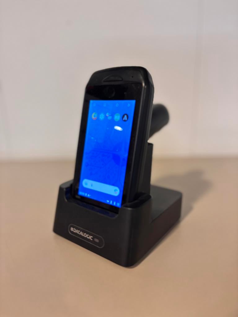 Datalogic Memor 1 met pistoolgreep en oplaadstation, Ophalen of Verzenden, Zo goed als nieuw